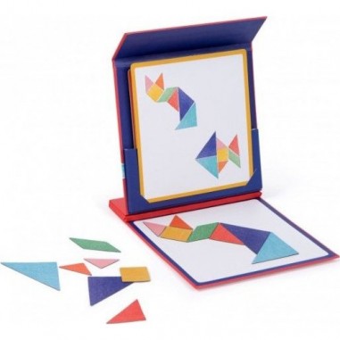 Tangram magnétique de voyage Moulin Roty
