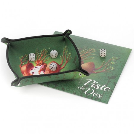 Piste de dés Collector en tissus - Accessoire de jeu - Wogamat