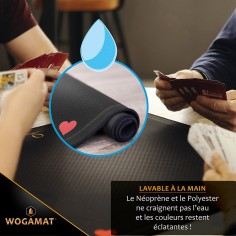 Tapis Prestige Divers Coloris - 60x60cm - Accessoire de jeu - Wogamat 2