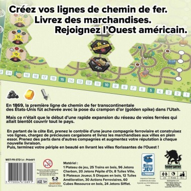 Whistle Stop - Boite de Jeux - Jeux de société - La Boite De Jeu