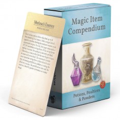 Deck de Recueil d'Objets Magiques: Potions, Cataplasmes et Poudres - Jeux de rôle - Kobold Erudit