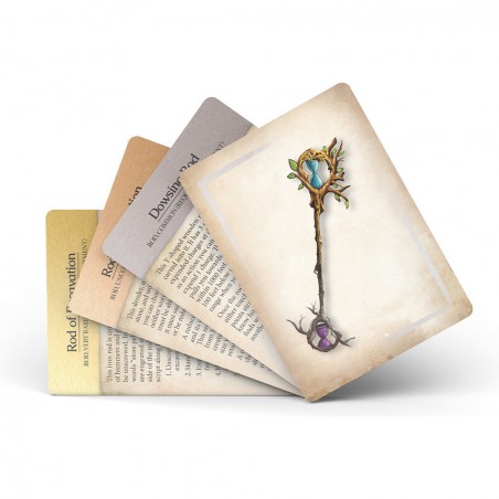 Deck de Recueil d'Objets Magiques: Sceptres, Bâtons et Baguettes - Jeux de rôle - Kobold Erudit