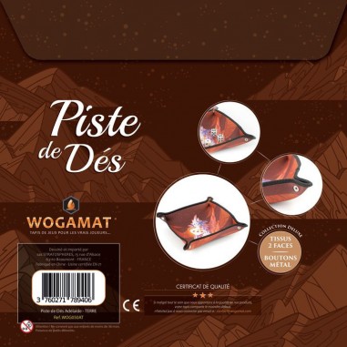 Piste de dés Adélaide - Terre - Accessoires - Wogamat
