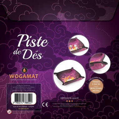 Piste de dés Adélaide - Foudre - Accessoires - Wogamat