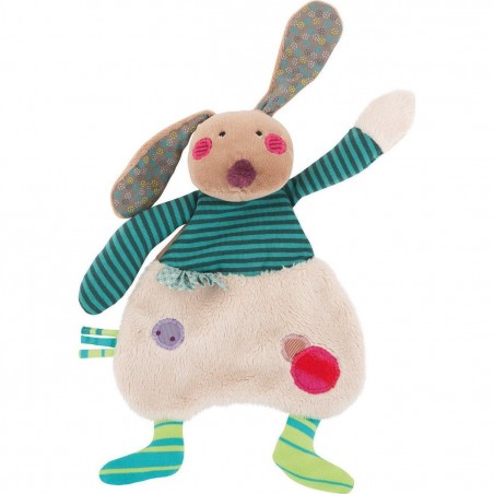 Doudou lapin Moulin Roty jolis pas beaux