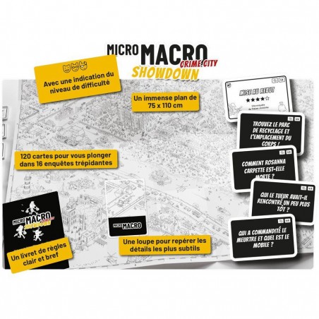 MicroMacro: Crime City - Showdown - Blackrock - Jeux de société - Spielwiese