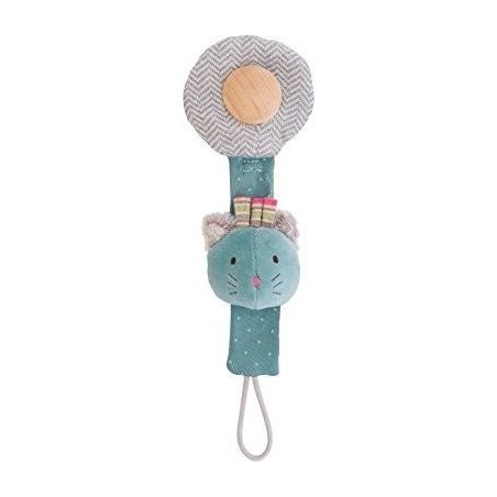 Attache tétine Chat Moulin Roty Les Pachats
