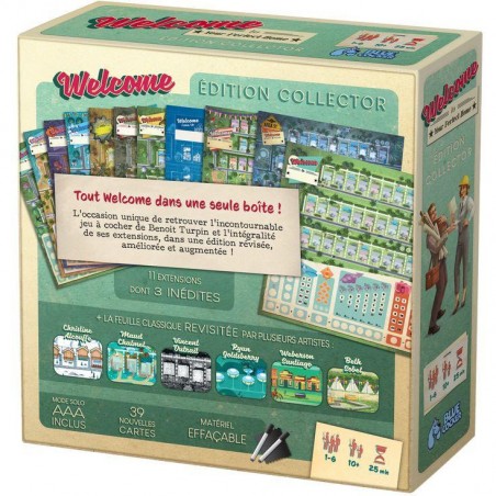 Welcome Collector Edition - Jeux de société - Blue Cocker