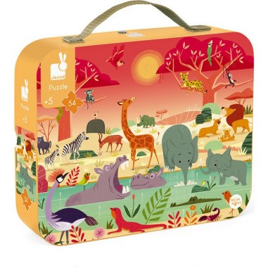 Puzzle Résèrve Animalière - Janod