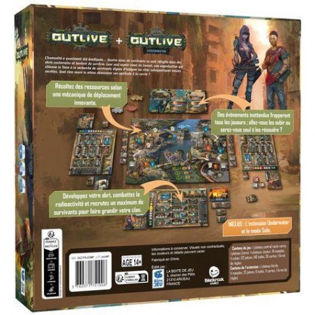 Outlive - Complete Edition - Boite de Jeux - Jeux de société - La Boite De Jeu