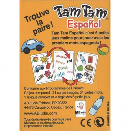 Tam Tam Espagnol - Jeu de société - Ab Ludis Editions