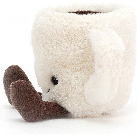 Peluche tasse blanche café Expresso Amuseable - Jellycat