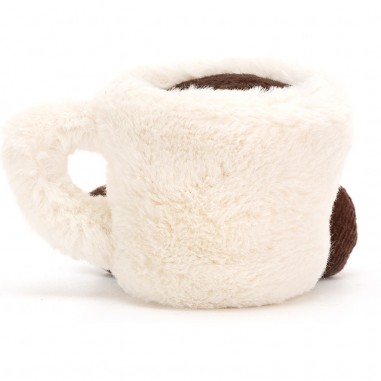 Peluche tasse blanche café Expresso Amuseable - Jellycat