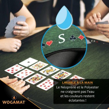 Tapis Bridge - 78x78cm - Un jeu - Wogamat