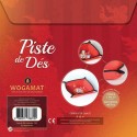 Jeux De Plateau Piste De Dés 21X21 Cm-Plateau À Dés Pliable Haute Qualité Pour Jeu De Piste Voiture Flexible
