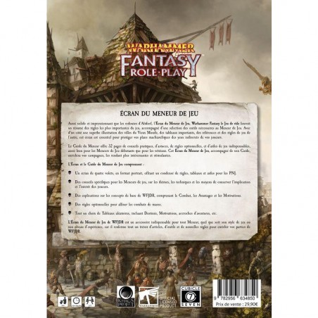 Warhammer Fantasy - Ecran et guide du meneur de jeu - Jeux de rôle - Khaos Project
