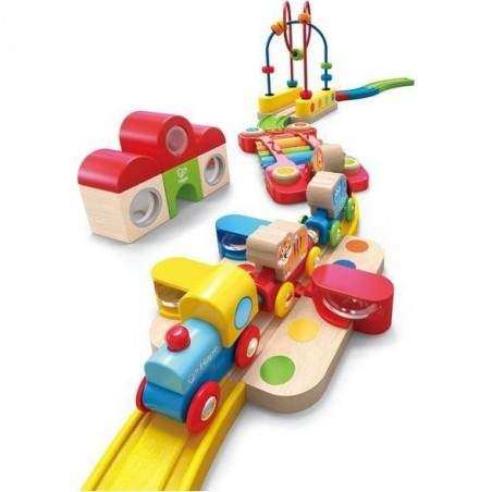 Chemin de fer Arc en ciel - Hape Toys