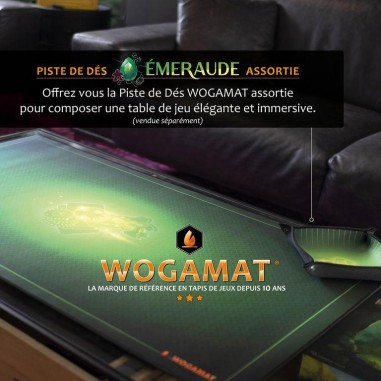 Tapis Multijeux Vert - Taille 2 - 60x100cm - Wogamat