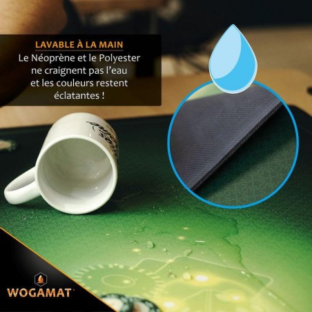 Tapis Multijeux Vert - Taille 2 - 60x100cm - Wogamat