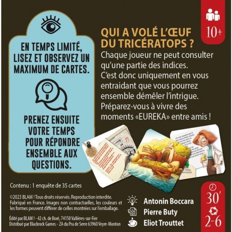 Enquetes Express : Dino Park - Blam Editions
