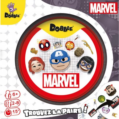 Dobble : Marvel Emoji - Eco Sleeve - Un jeu - Asmodee