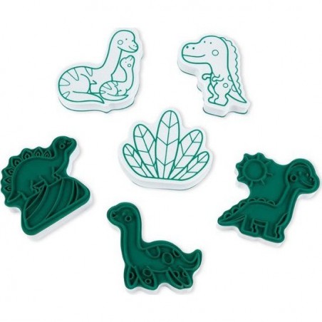 Coffret 15 tampons dinosaure Stampinoo