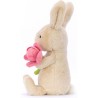 Peluche Lapin Bonnie avec une rose - Jellycat