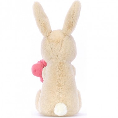 Peluche Lapin Bonnie avec une rose - Jellycat