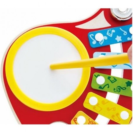 Guitare orchestre 6 en 1 - un jeu Hape - Hape Toys