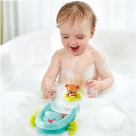 Bateau et sa bouée : jouet pour le bain de Hape - Hape Toys