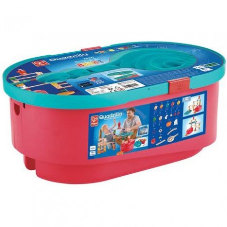 Coffret Quadrilla bucket - circuit de billes Hape - Hape Toys