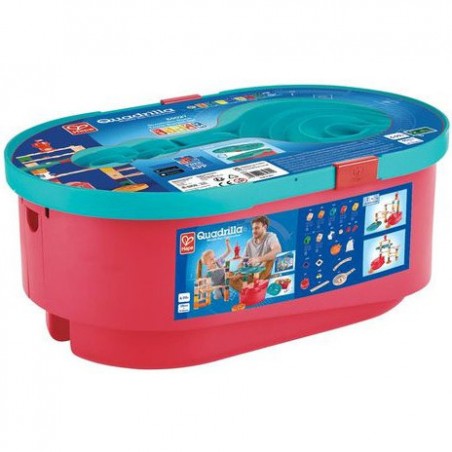 Coffret Quadrilla bucket - circuit de billes Hape - Hape Toys