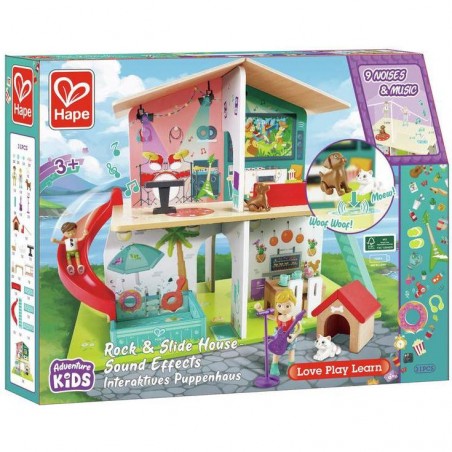 Maison de Poupées interactive - Hape - Un jeu Hape - Hape Toys