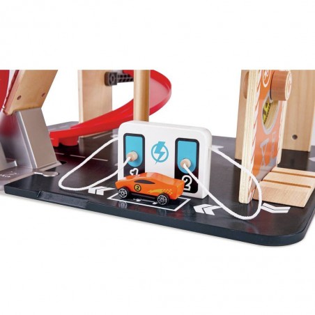 Garage looping - Hape - Jouet en bois enfant - Hape Toys