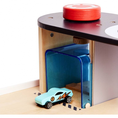 Garage looping - Hape - Jouet en bois enfant - Hape Toys
