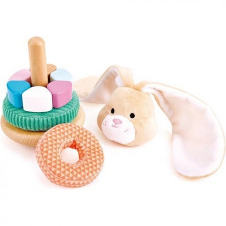 Lapin à empiler - Hape - Jouet d'éveil bébé - Hape Toys