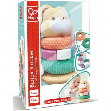 Lapin à empiler - Hape - Jouet d'éveil bébé - Hape Toys