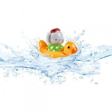 Eléphant nageur et sa bouée - Hape - Jouet de bain - Hape Toys