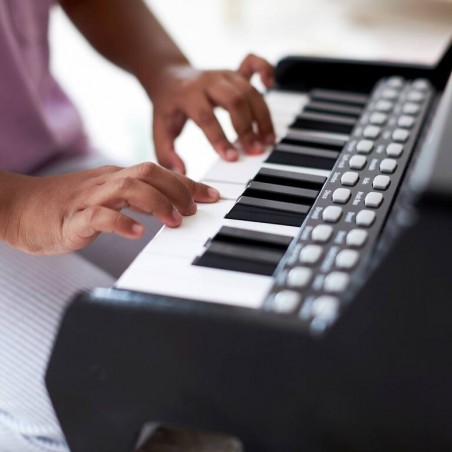 Piano avec apprentissage interactif noir - Hape