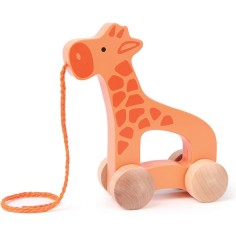 Girafe à tirer - Un jeu - Hape