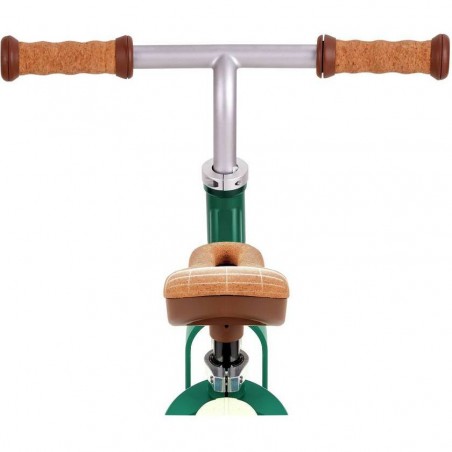 Vélo d'équilibre vert en liège - Un jeu - Hape