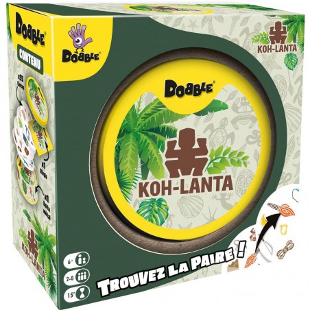 Dobble Koh-Lanta - Asmodée - Jeux de société - Asmodee