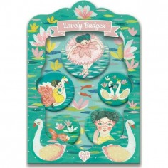 Lovely Badges Ballerines - Djeco 2