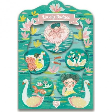 Lovely Badges Ballerines - Djeco