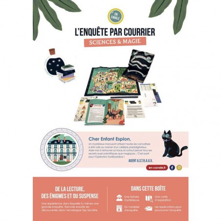 L'enquête par courrier : science et magie - blackrock - Editions En Cavale