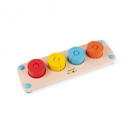 Jouet d'éveil Bois Les fractions Essentiel - Janod