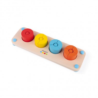 Jouet d'éveil Bois Les fractions Essentiel - Janod