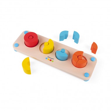 Jouet d'éveil Bois Les fractions Essentiel - Janod