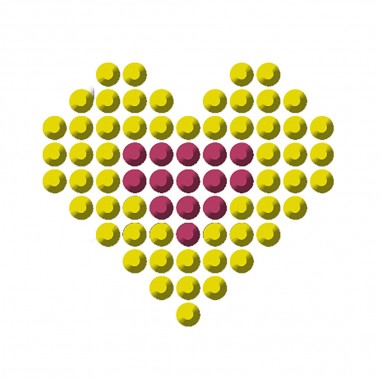 Pixel strass stickers - Les ateliers du calme - Loisirs créatifs - Janod