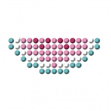 Pixel strass stickers - Les ateliers du calme - Loisirs créatifs - Janod